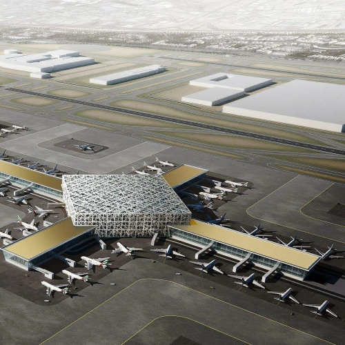 DWC International  Airport  
30 min